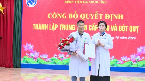 Bệnh viện Đa khoa tỉnh th&agrave;nh lập 2 trung t&acirc;m v&agrave; 1 khoa mới