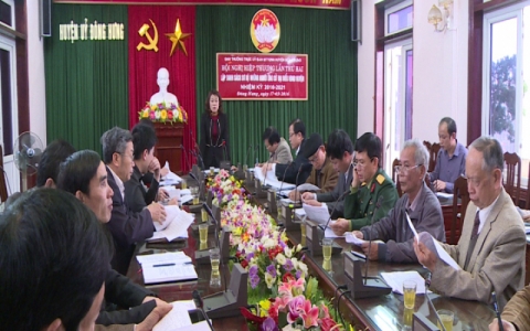 Huy&ecirc;̣n Đ&ocirc;ng Hưng  t&ocirc;̉ chức H&ocirc;̣i nghị hi&ecirc;̣p thương l&acirc;̀n 2