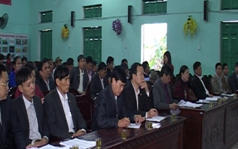 Lấy &yacute; kiến v&agrave;o dự thảo th&ocirc;ng tri về x&acirc;y dựng n&ocirc;ng th&ocirc;n mới