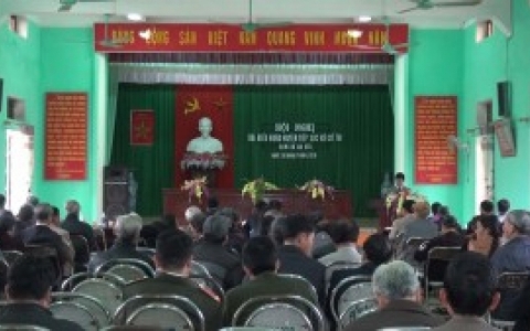 Đại biểu HĐND huyện Kiến Xương tiếp x&uacute;c cử tri