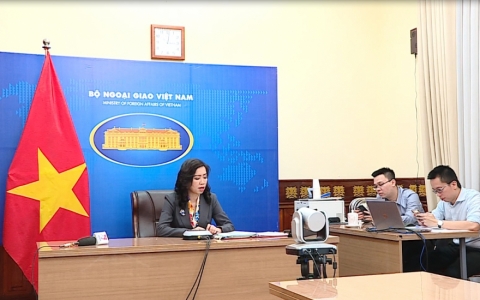 Họp b&aacute;o thường kỳ Bộ Ngoại giao