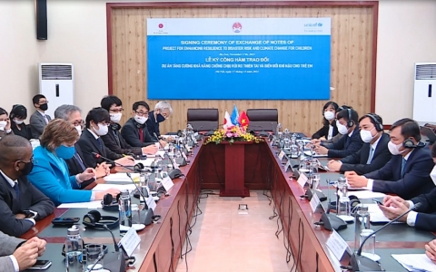 Th&ecirc;m 5,7 triệu USD tăng cường chống chịu rủi ro thi&ecirc;n tai