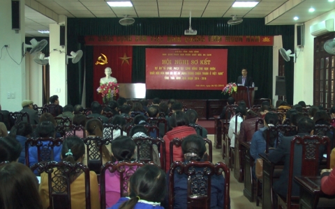 Sơ kết  dự &aacute;n Phục hồi chức năng cho nạn nh&acirc;n chất độc da cam tại cộng đồng