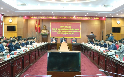 Triển khai nhiệm vụ c&ocirc;ng t&aacute;c nội ch&iacute;nh cải c&aacute;ch tư ph&aacute;p v&agrave; ph&ograve;ng chống tham nhũng ti&ecirc;u cực năm 2023