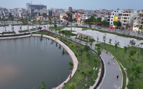 C&ocirc;ng vi&ecirc;n Kỳ B&aacute; - "Địa chỉ xanh" trong l&ograve;ng th&agrave;nh phố