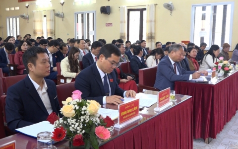Kỳ họp thứ Ch&iacute;n, HĐND huyện Vũ Thư kho&aacute; XX