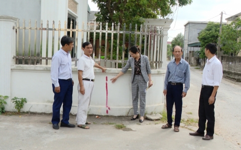 Quỳnh Phụ giải quyết c&aacute;c &yacute; kiến của cử tri