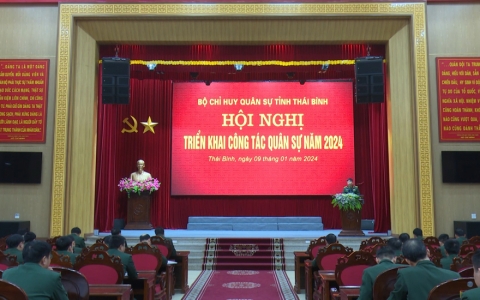 Bộ CHQS tỉnh triển khai c&ocirc;ng t&aacute;c qu&acirc;n sự năm 2024