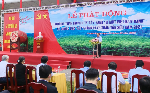 Thủ tướng ph&aacute;t động chương tr&igrave;nh trồng 1 tỷ c&acirc;y xanh