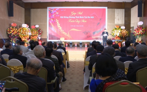 Hội đồng hương Th&aacute;i B&igrave;nh tại H&agrave; Nội gặp mặt Xu&acirc;n Qu&yacute; M&atilde;o 2023