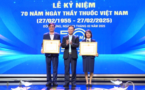 Bệnh viện đa khoa Đ&ocirc;ng Hưng kỷ niệm 70 năm ng&agrave;y thầy thuốc Việt Nam