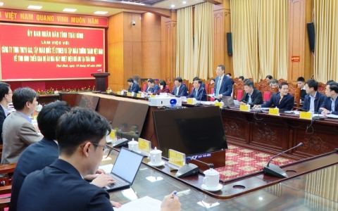 Phấn đấu khởi c&ocirc;ng dự &aacute;n Nh&agrave; m&aacute;y nhiệt điện LNG Th&aacute;i B&igrave;nh trong th&aacute;ng 9 năm 2025
