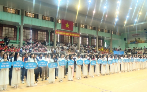 Khai mạc giải thể thao học sinh phổ th&ocirc;ng năm học 2024-2025