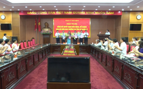 Tỉnh ủy c&ocirc;ng bố quyết định điều động, bổ nhiệm c&aacute;n bộ diện Ban thường vụ Tỉnh ủy quản l&yacute; 