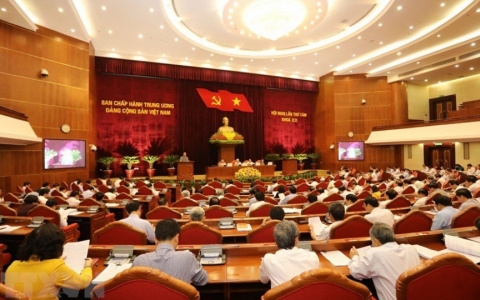 Th&ocirc;ng c&aacute;o b&aacute;o ch&iacute; về ng&agrave;y l&agrave;m việc thứ tư của Hội nghị lần thứ t&aacute;m Ban Chấp h&agrave;nh Trung ương Đảng kh&oacute;a XII