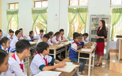 Trường THCS Thụy Li&ecirc;n dạy học lấy học sinh l&agrave;m trung t&acirc;m