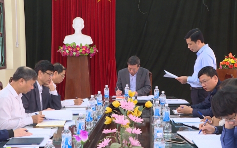 UBND tỉnh l&agrave;m việc với Ban quản l&yacute; dự &aacute;n đầu tư x&acirc;y dựng c&aacute;c c&ocirc;ng tr&igrave;nh giao th&ocirc;ng tỉnh