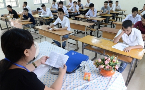 Bộ GD-ĐT c&ocirc;ng bố 63 cụm thi THPT quốc gia tr&ecirc;n cả nước
