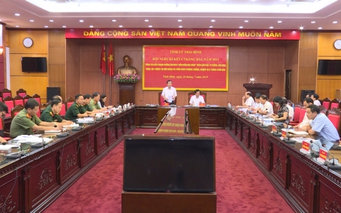 Sơ kết c&ocirc;ng t&aacute;c đấu tranh chống &acirc;m mưu diễn biến h&ograve;a b&igrave;nh v&agrave; c&ocirc;ng t&aacute;c th&ocirc;ng tin đối ngoại