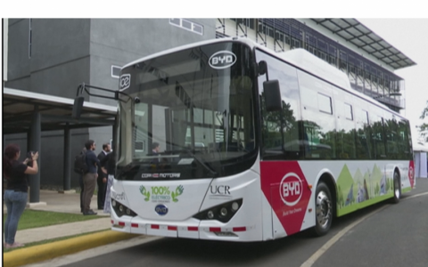 Costa Rica thử nghiệm xe bus điện