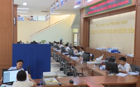 Kết quả 1 th&aacute;ng thực hiện giải quyết thủ tục h&agrave;nh ch&iacute;nh 5 tại chỗ