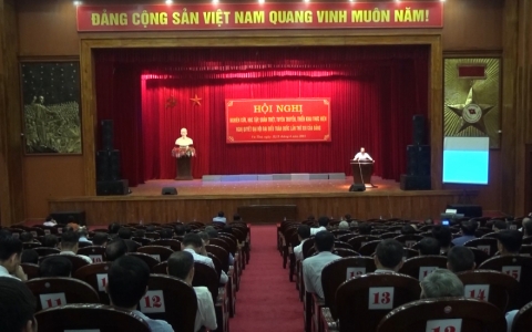 Vũ Thư tuy&ecirc;n truyền Nghị quyết Đại hội đại biểu to&agrave;n quốc lần thứ XIII của Đảng