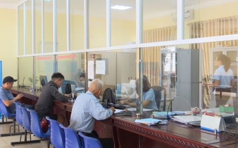 Chuyển đổi số ở BHXH Tiền Hải