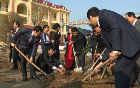 Th&aacute;i B&igrave;nh: Ph&aacute;t động Tết trồng c&acirc;y đời đời nhớ ơn B&aacute;c Hồ