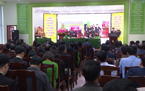 Đại hội Đảng bộ c&ocirc;ng ty cổ phần Tập đo&agrave;n Thaibinhseed