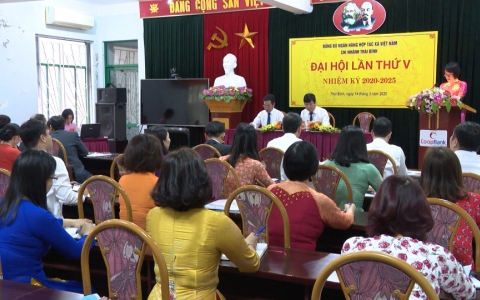 Đại hội Đảng bộ ng&acirc;n h&agrave;ng hợp t&aacute;c chi nh&aacute;nh Th&aacute;i B&igrave;nh nhiệm kỳ 2020-2025