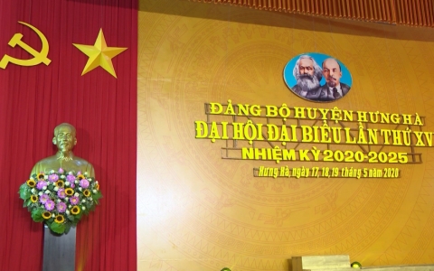Đại hội đại biểu huyện Hưng H&agrave; lần thứ 16