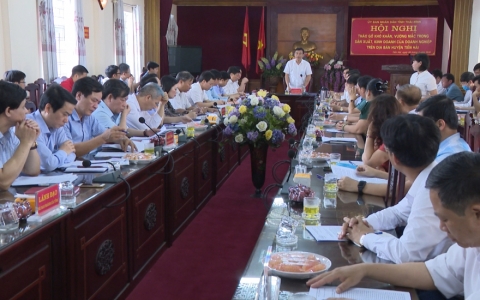 Hội nghị th&aacute;o gỡ kh&oacute; khăn cho doanh nghiệp tại huyện Tiền Hải: Th&aacute;i B&igrave;nh lu&ocirc;n lắng nghe v&agrave; đồng h&agrave;nh c&ugrave;ng doanh nghiệp