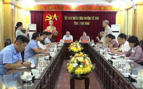 Tổ đại biểu Hội đồng nh&acirc;n d&acirc;n Vũ Thư thống nhất nội dung chuẩn bị cho Kỳ họp Hội đồng nh&acirc;n d&acirc;n tỉnh Th&aacute;i B&igrave;nh