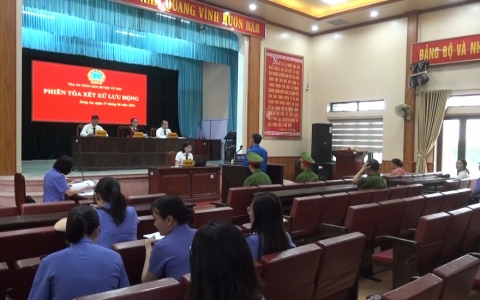 Vũ Thư x&eacute;t xử lưu động 3 vụ &aacute;n h&igrave;nh sự về ma tu&yacute;