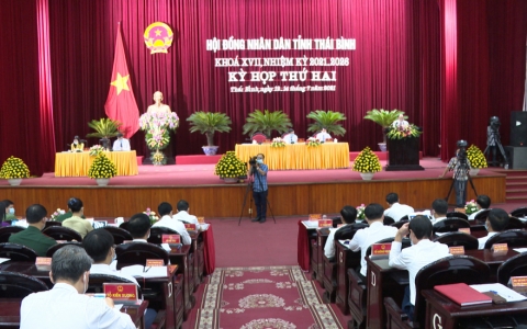 Kỳ họp thứ hai, HĐND tỉnh Th&aacute;i B&igrave;nh kh&oacute;a XVII: Nhiều &yacute; kiến thảo luận v&agrave; ph&aacute;t biểu của thủ trưởng c&aacute;c sở, ng&agrave;nh