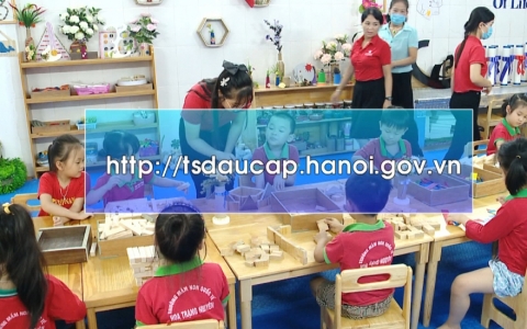 Trường mầm non tuyển sinh trực tuyến từ ng&agrave;y 4-7 