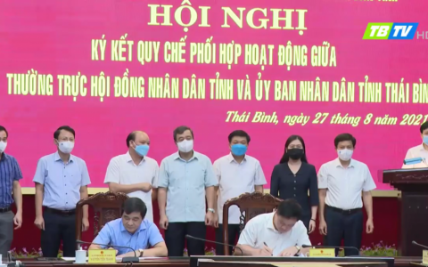 K&yacute; kết quy chế phối hợp hoạt động giữa thường trực HĐND tỉnh v&agrave; UBND tỉnh