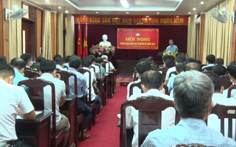 Th&agrave;nh phố Th&aacute;i B&igrave;nh triển khai gi&aacute;m s&aacute;t chuy&ecirc;n đề năm 2021