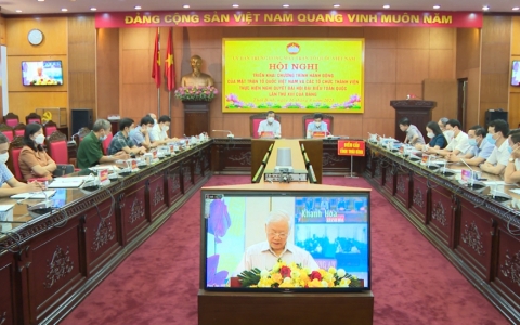 Tiếp tục tăng cường củng cố khối đại đo&agrave;n kết to&agrave;n d&acirc;n tộc trong bảo vệ, x&acirc;y dựng v&agrave; ph&aacute;t triển đất nước