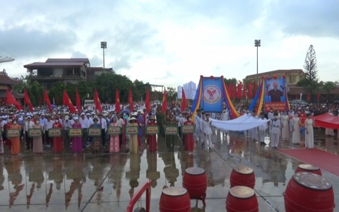 Khai mạc Đại hội Thể dục Thể thao huyện Hưng H&agrave; lần thứ IX năm 2022