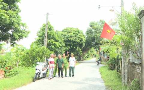 Đ&ocirc;ng Hưng x&acirc;y dựng hơn 200 m&ocirc; h&igrave;nh quần ch&uacute;ng tự quả về an ninh trật tự