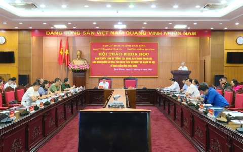 Hội thảo khoa học Bảo vệ nền tảng tư tưởng của Đảng