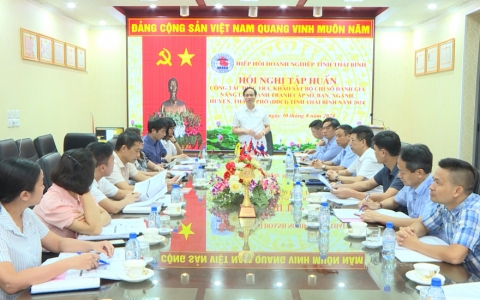 Tập huấn c&ocirc;ng t&aacute;c điều tra, khảo s&aacute;t thực hiện Bộ chỉ số DDCI 