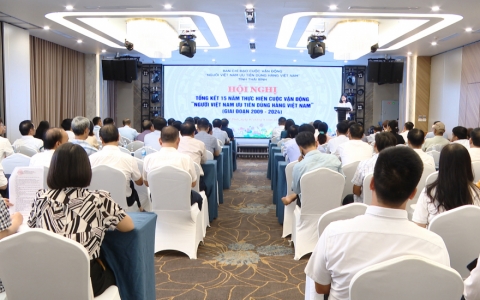 Tổng kết 15 năm thực hiện Cuộc vận động &ldquo;Người Việt Nam ưu ti&ecirc;n d&ugrave;ng h&agrave;ng Việt Nam&rdquo; 