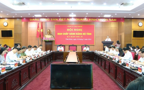 Hội nghị Ban Chấp h&agrave;nh Đảng bộ tỉnh - Kỳ họp 35