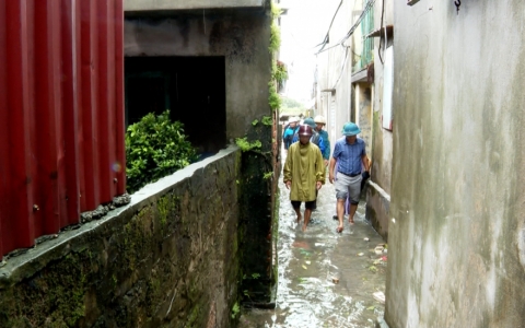 Th&agrave;nh phố Th&aacute;i B&igrave;nh sơ t&aacute;n d&acirc;n khỏi v&ugrave;ng nguy hiểm