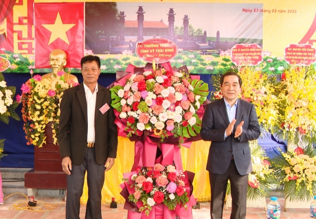 Kh&aacute;nh th&agrave;nh c&ocirc;ng tr&igrave;nh tu bổ t&ocirc;n tạo di t&iacute;ch lịch sử văn h&oacute;a đ&igrave;nh Tịnh Xuy&ecirc;n, x&atilde; Hồng Minh